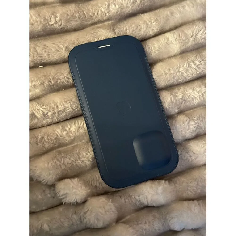 Apple iphone 12pro max leather sleeve wristlet holster
